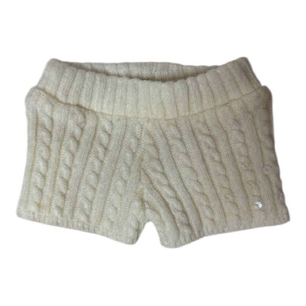 American Girl Winter White Truly Me 2015 Cable Knit Shorts.